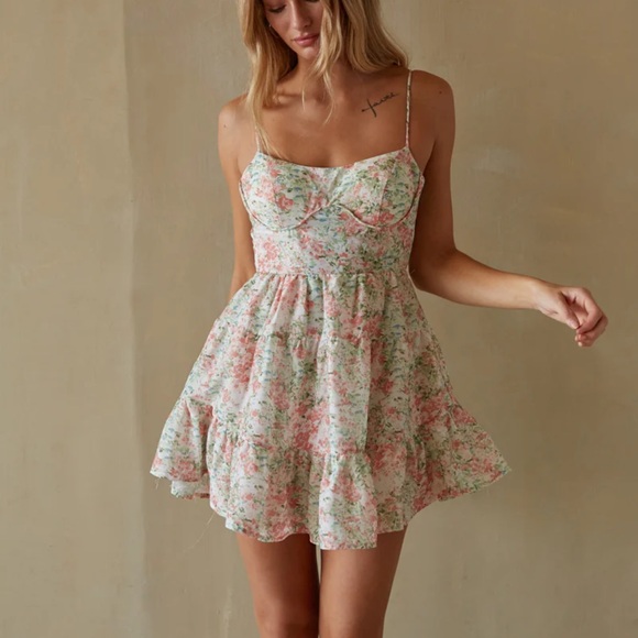 American Threads Dresses & Skirts - American Threads Floral Mini Dress